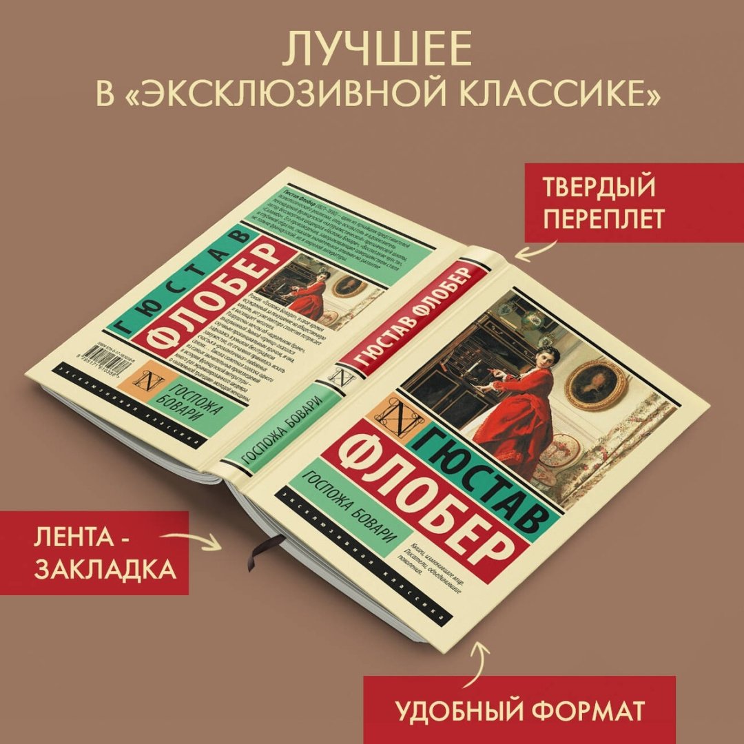 Книга Флобер Г.: Госпожа Бовари купить,NaN