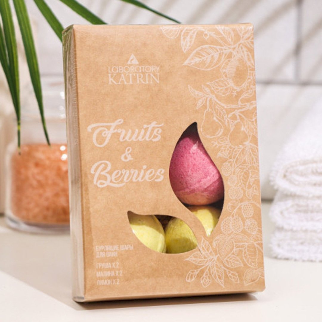 Laboratory Katrin Fruits&amp;Berries бомбочка 240 г купить,0