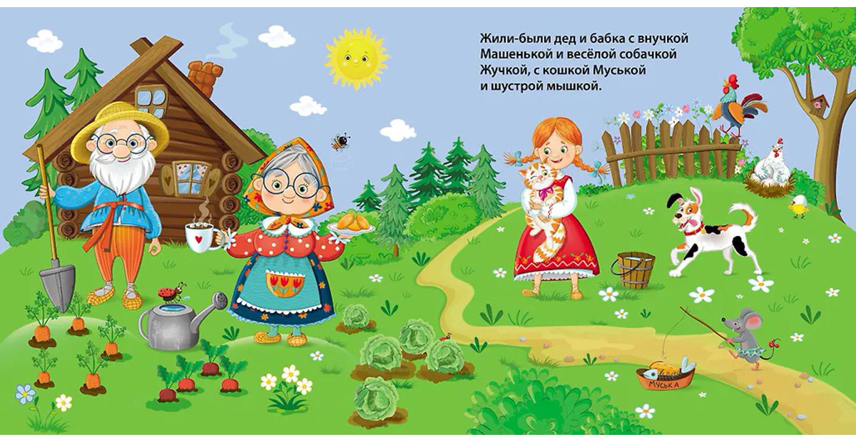 Книга Без автора: Книжки - картонки. Сказки. Репка