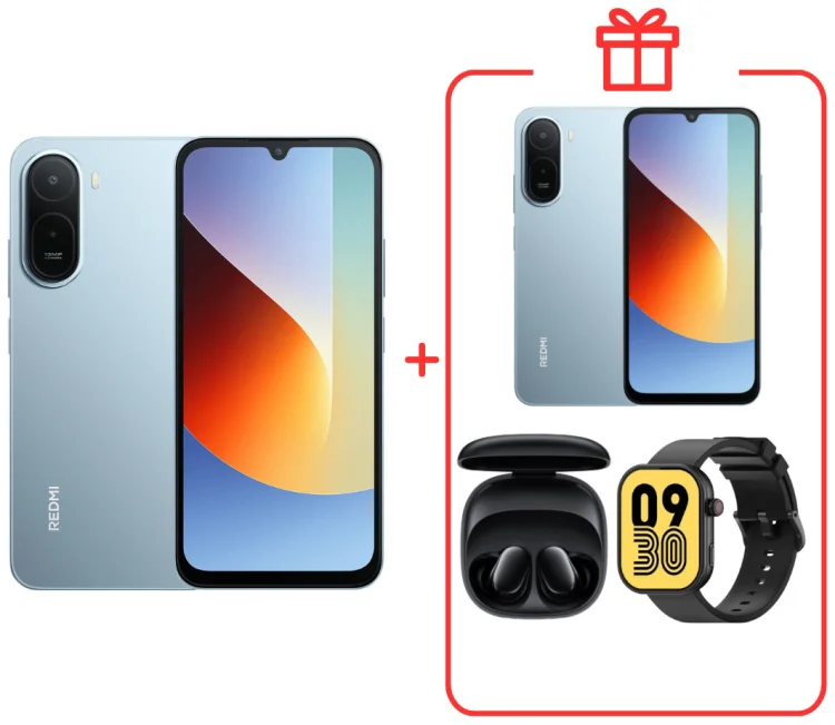 Смартфон Xiaomi Redmi A7 Pro 4/128GB голубой + подарок купить,NaN