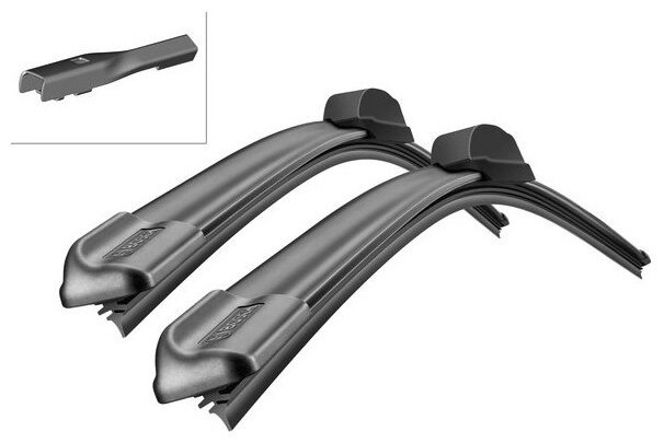 Щетка бескаркасная Bosch Aerotwin A863S 650 мм, 2 шт купить,NaN