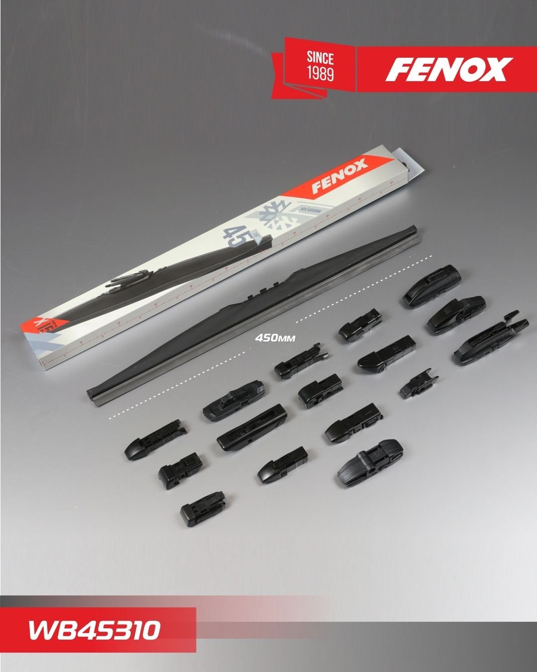 Щетка каркасная FENOX WB45310 450 мм, 1 шт купить,NaN