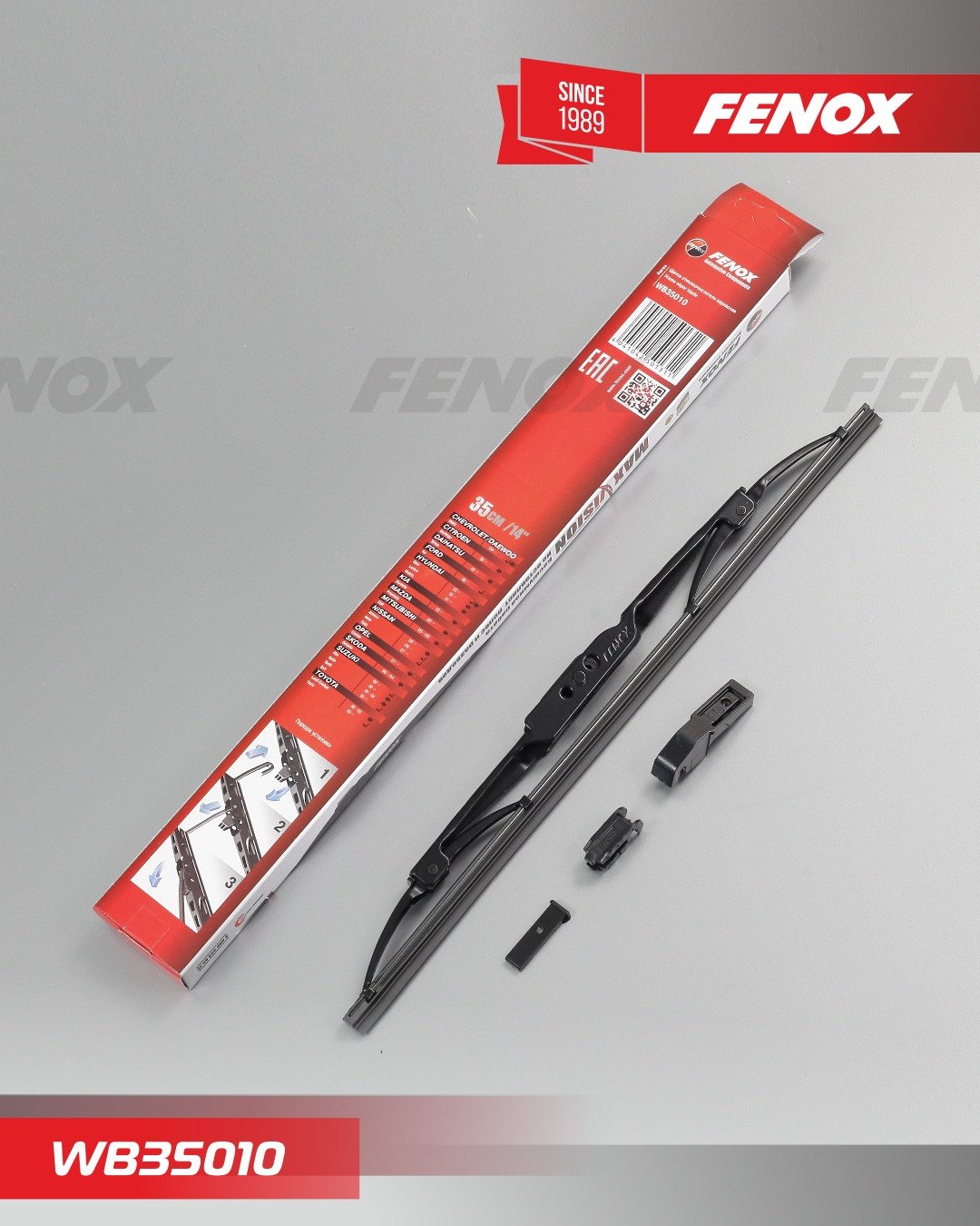 Щетка каркасная FENOX WB35010 350 мм, 1 шт купить,NaN