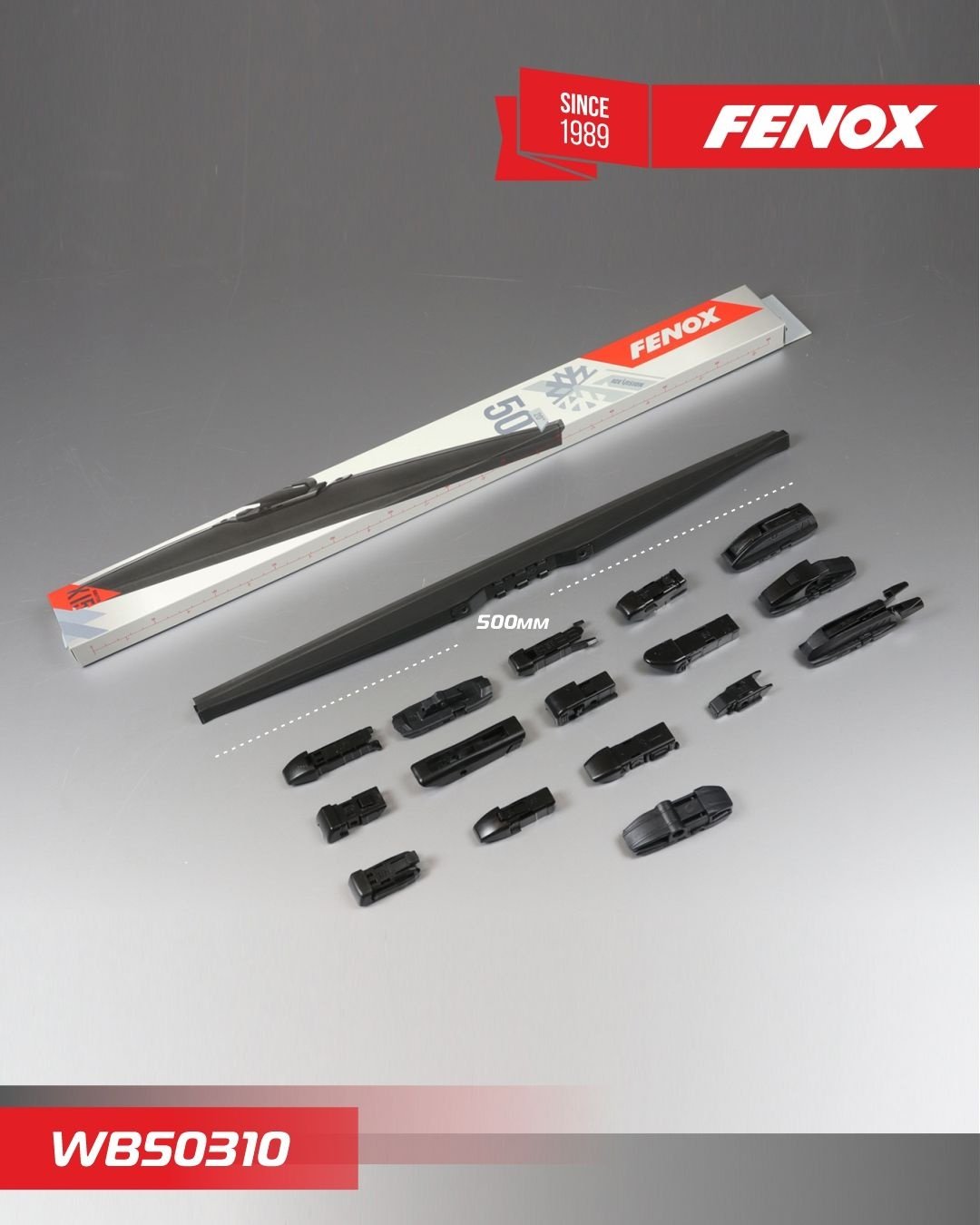 Щетка каркасная FENOX WB50310 500 мм, 1 шт купить,NaN