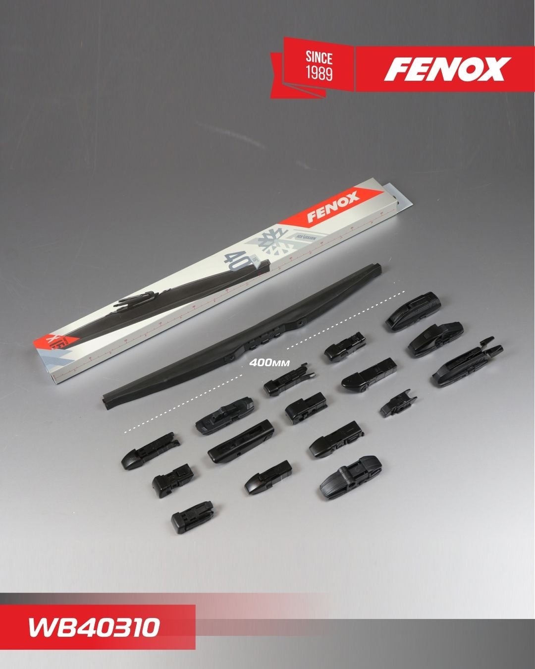 Щетка каркасная FENOX WB40310 400 мм, 1 шт купить,NaN