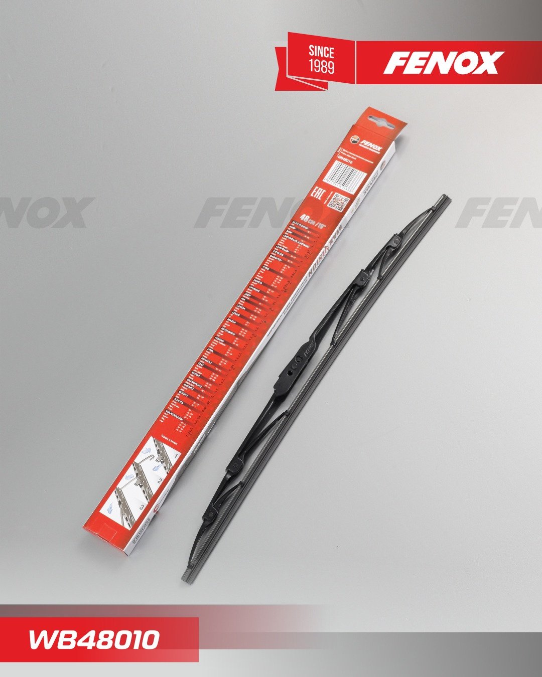 Щетка каркасная FENOX WB48010 480 мм, 1 шт купить,NaN