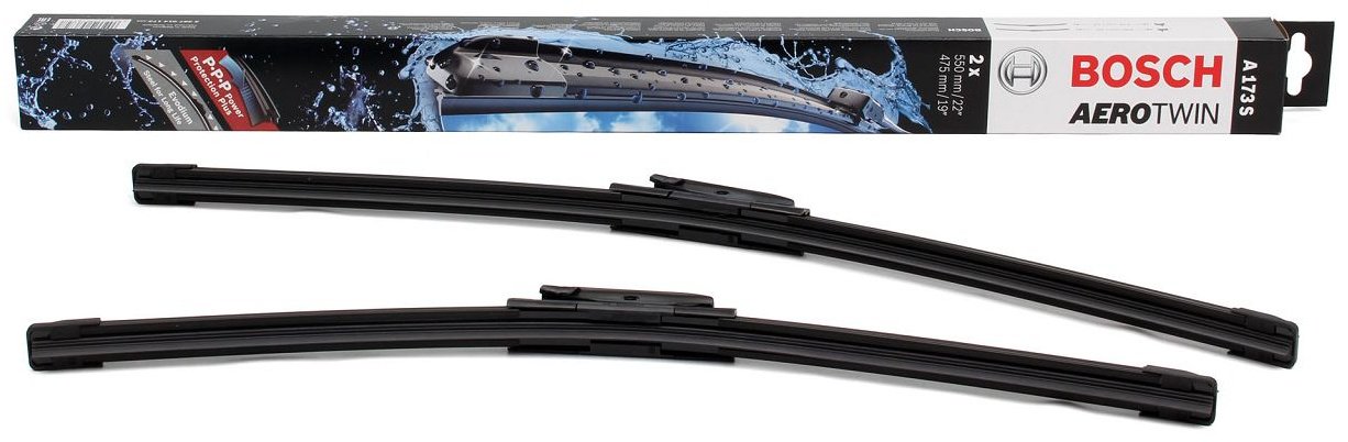 Щетка бескаркасная Bosch 3 397 014 173 550.475 мм, 2 шт купить,NaN