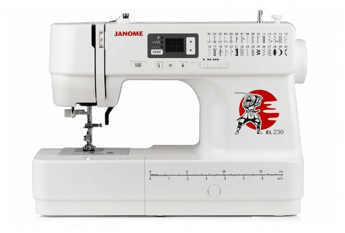 Швейная машина Janome EL-230 белая купить,NaN