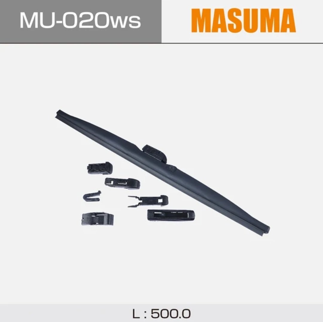 Щетка каркасная MASUMA Mu-020ws 500 мм, 1 шт купить,NaN