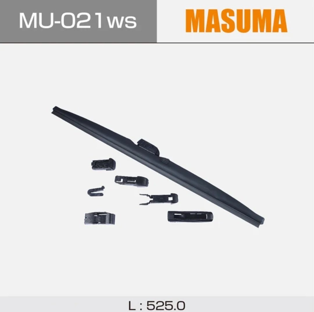 Щетка каркасная MASUMA Mu-021ws 525 мм, 1 шт купить,NaN