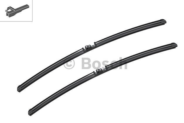 Щетка бескаркасная Bosch A942S 650 мм, 1 шт купить,NaN