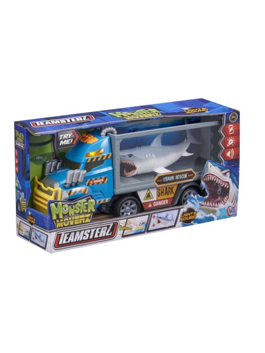 Машинка HTI 1417284 Teamsterz «Грузовик с акулой Monster Moverz» - ForteMarket Машинка HTI 1417284 Teamsterz «Грузовик с акулой Monster Moverz» купить,0
