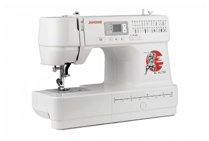 Швейная машина Janome EL-230 белая купить,NaN