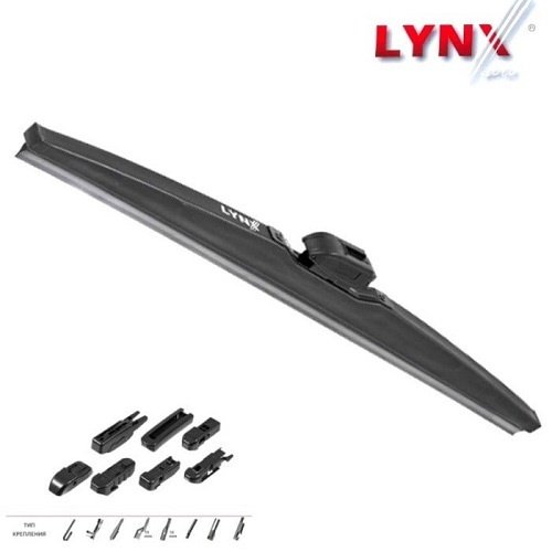 Щетка каркасная LYNXauto LW360 360 мм, 1 шт купить,NaN
