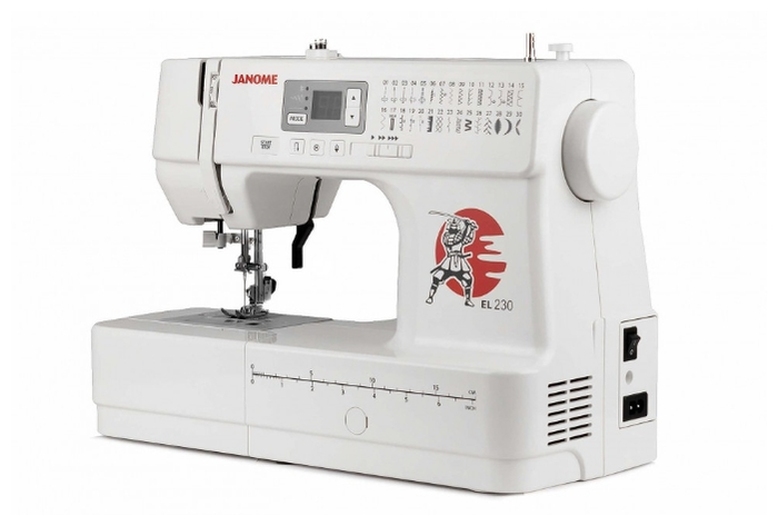 Швейная машина Janome EL-230 белая купить,NaN