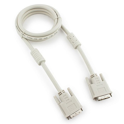 Кабель Cablexpert CC-DVI2-6C 25M/25M 1.8м серый купить,NaN