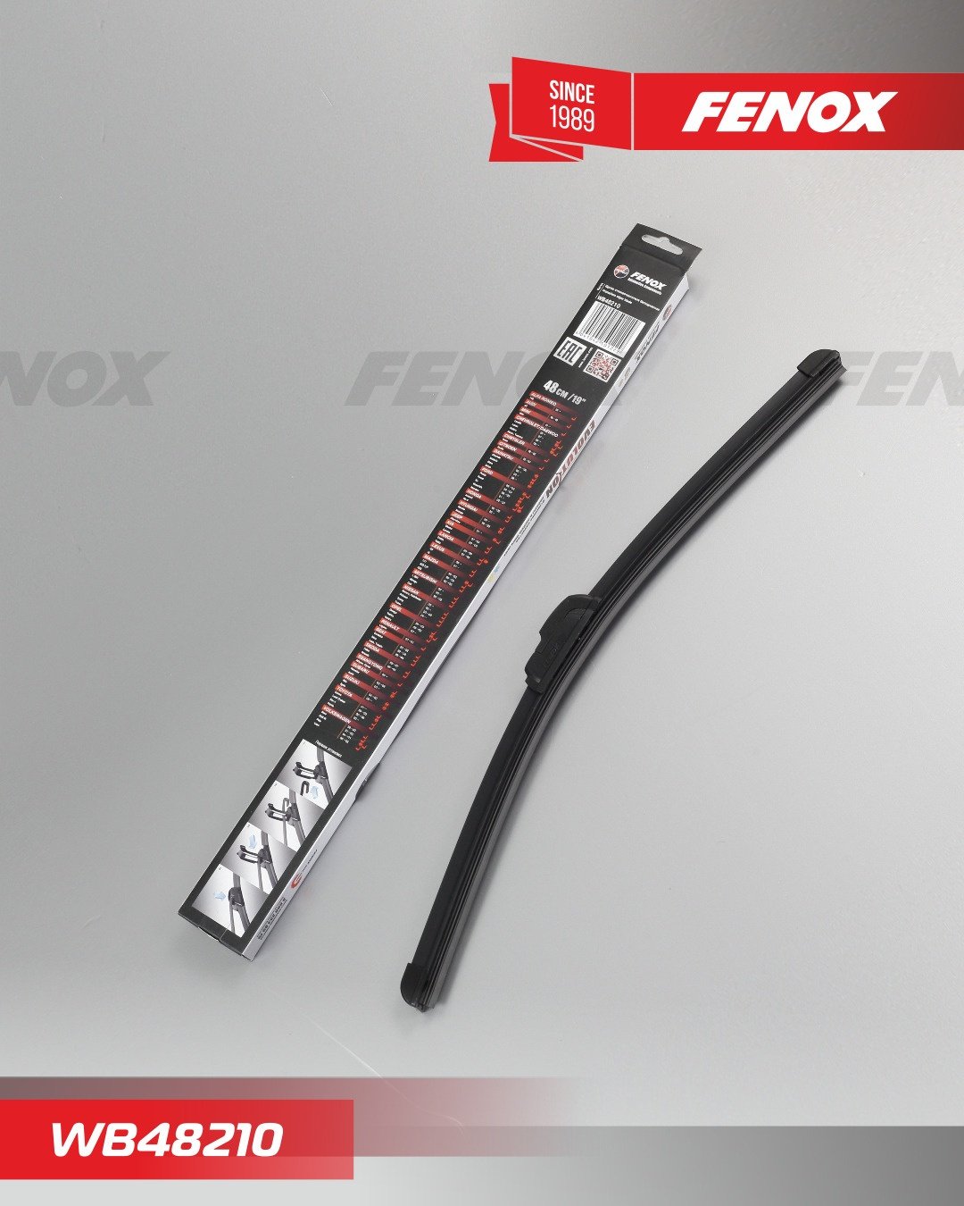 Щетка бескаркасная FENOX WB48210 480 мм, 1 шт купить,NaN