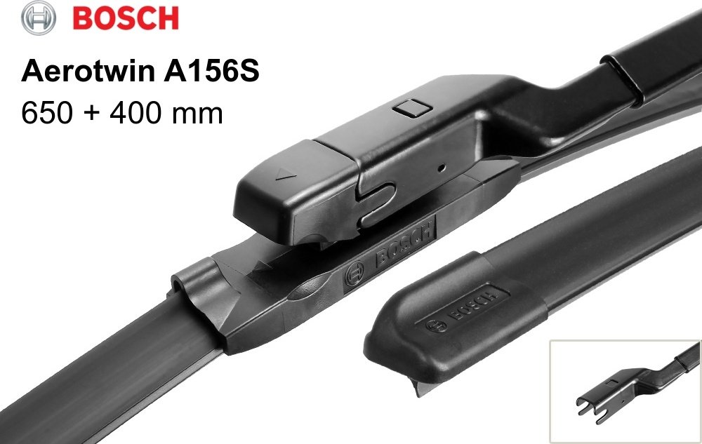 Щетка бескаркасная Bosch A156S 650 мм, 1 шт купить,NaN