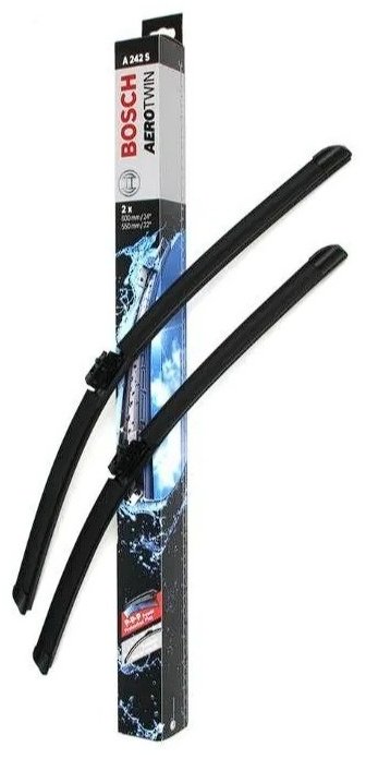 Щетка бескаркасная Bosch A242S 600 мм, 1 шт купить,NaN