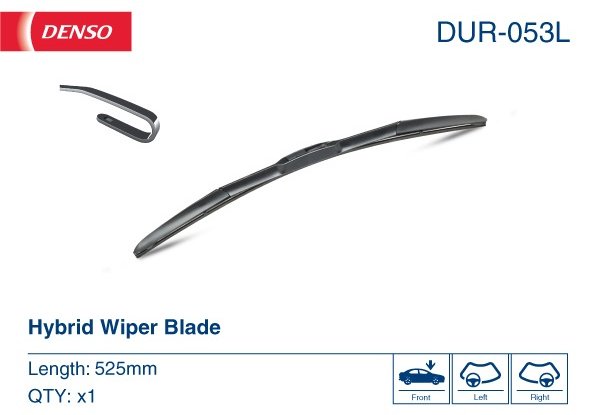Щетка гибридная DENSO DUR-053L 530 мм, 1 шт купить,NaN
