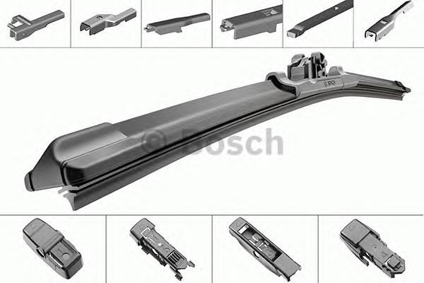 Щетка бескаркасная Bosch 3397006952 650 мм, 1 шт купить,NaN
