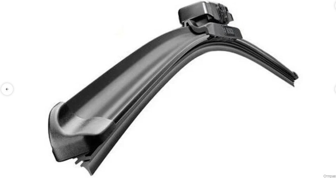 Щетка бескаркасная Bosch 3397006952 650 мм, 1 шт купить,NaN