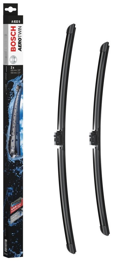 Щетка бескаркасная Bosch A832S 650 мм, 1 шт купить,NaN