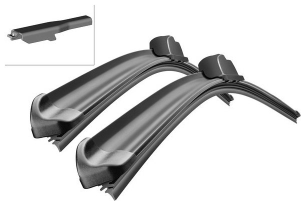 Щетка бескаркасная Bosch Aerotwin A215S 650 мм, 2 шт купить,NaN