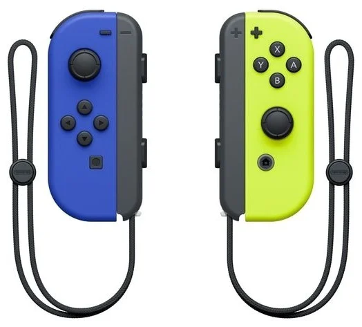Игровой контроллер Nintendo Switch Joy-Con сине-желтый