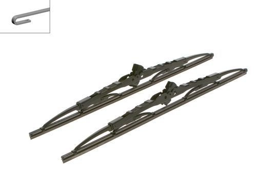 Щетка каркасная Bosch 3397118500 425 мм, 2 шт купить,NaN