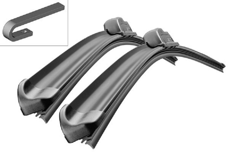 Щетка бескаркасная Bosch AR551S 550 мм, 2 шт