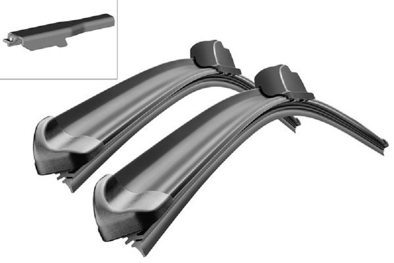 Щетка бескаркасная Bosch A967S 650 мм, 2 шт