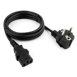 Кабель питания Cablexpert PC-186-VDE Schuko-C13 10А 1.8м чёрный
