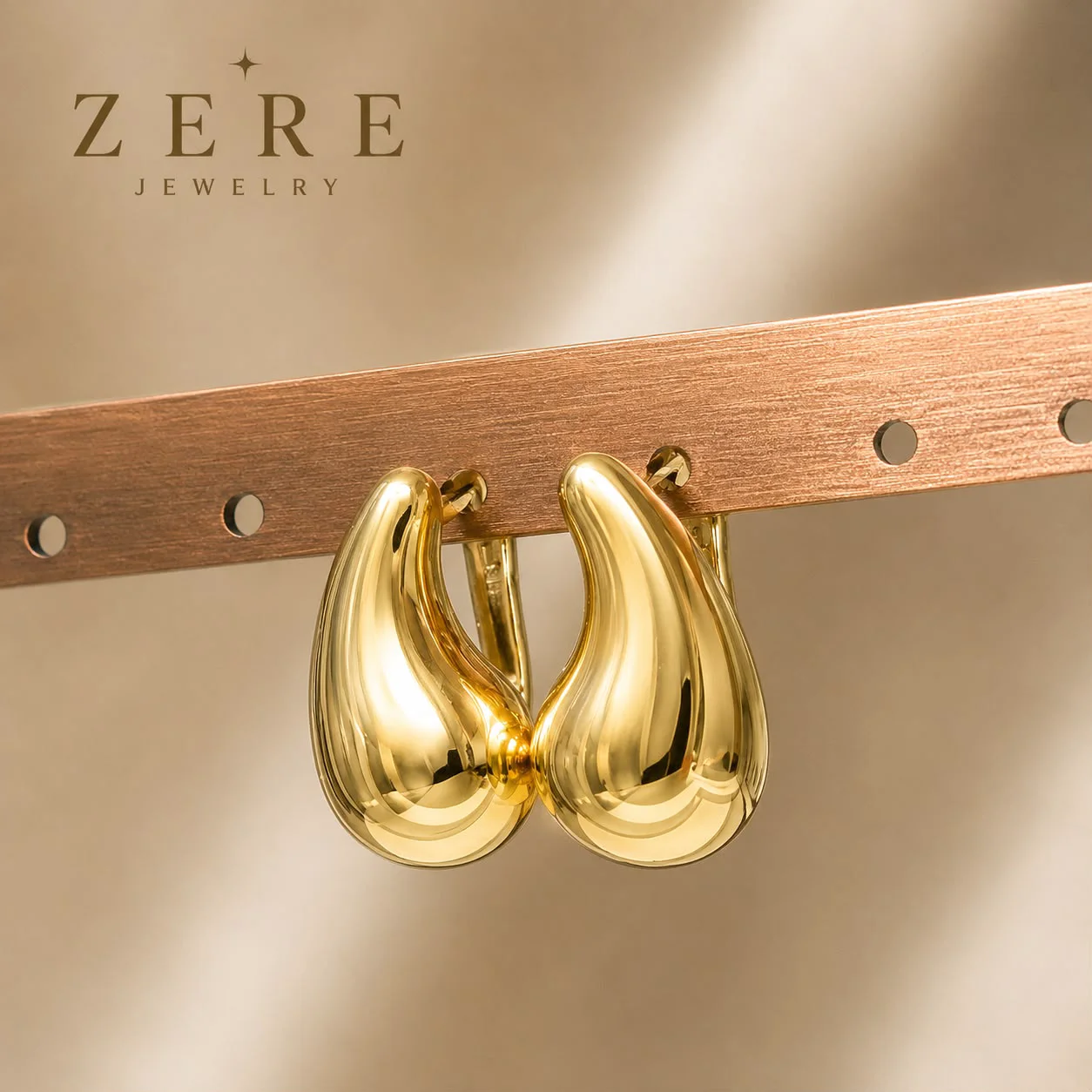 Серьги Zere ZR150720 жёлтое золото 3.95гр купить,328750