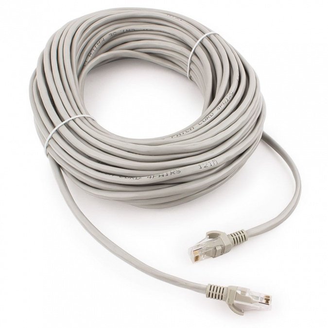 Патч-корд Cablexpert PP12-15M серый