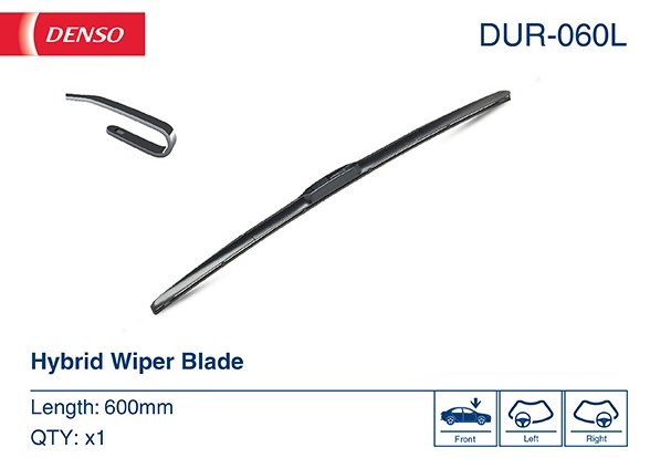 Щетка гибридная DENSO DUR-060L 600 мм, 1 шт купить,NaN