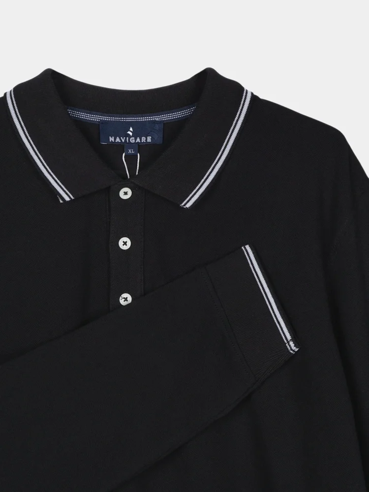 Футболка поло NAVIGARE 54/2XL черный купить,NaN