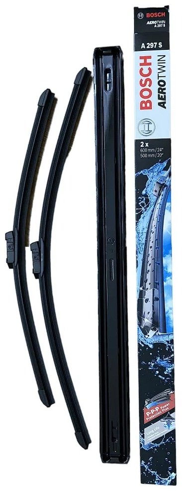 Щетка бескаркасная Bosch A297S 600 мм, 1 шт купить,NaN