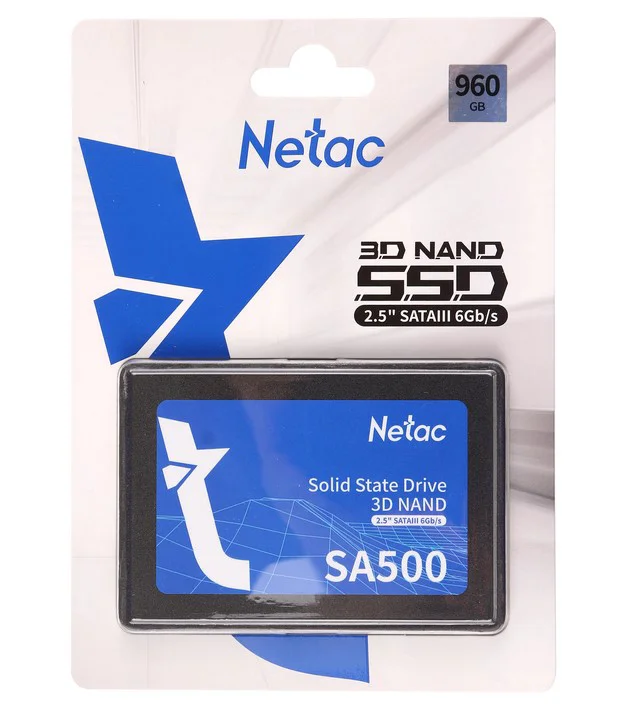 SSD накопитель Netac SA500 NT01SA500-960-S3X 960GB 