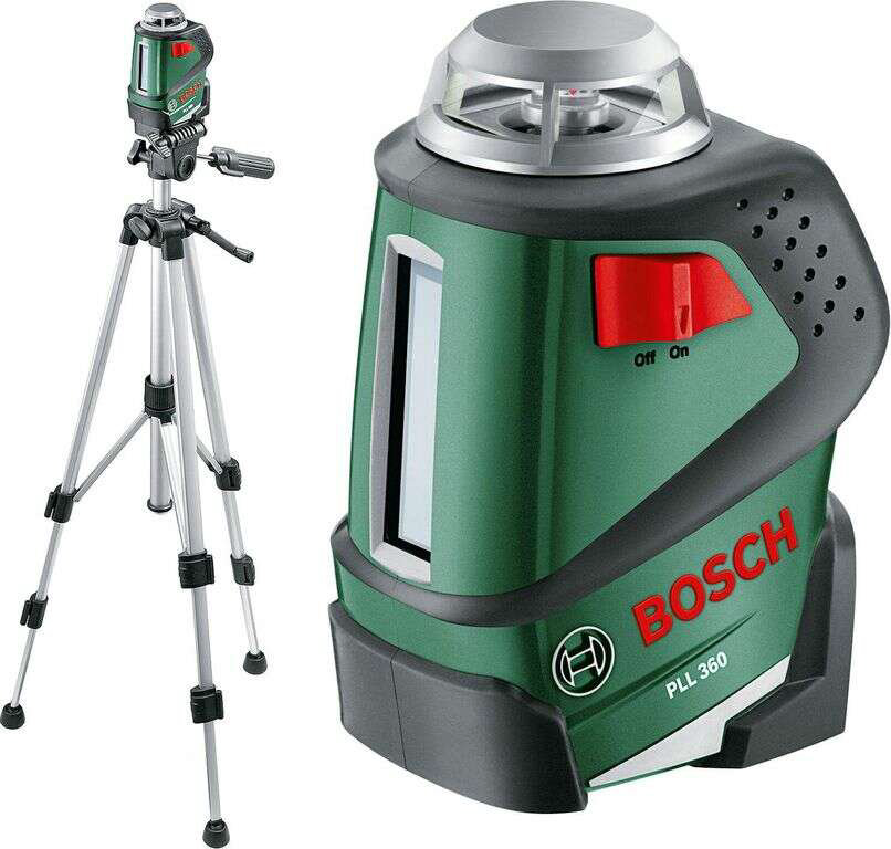 Лазерный нивелир Bosch PLL 360 Set 0603663001 зеленый купить,NaN