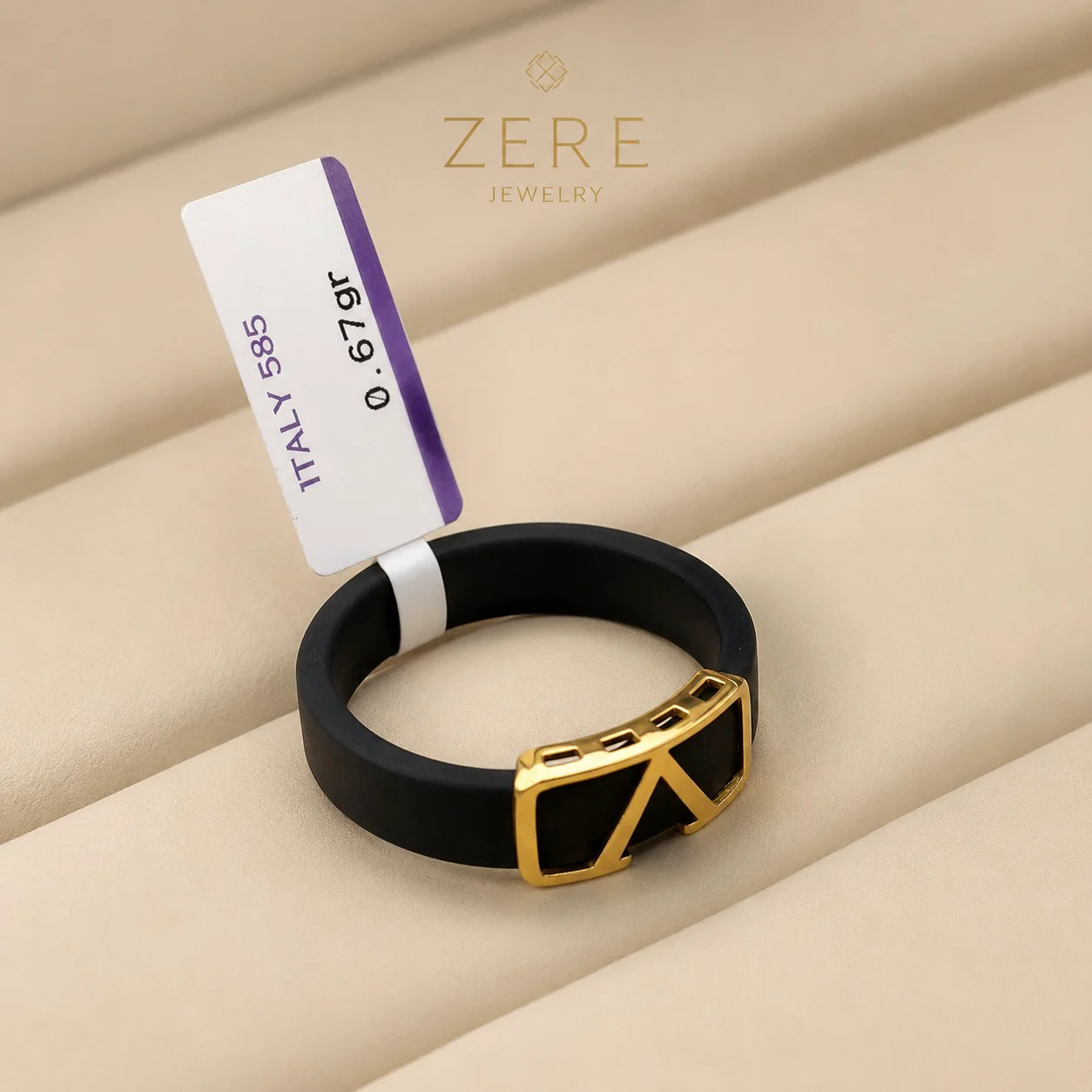 Кольцо Zere ZR150734 жёлтое золото 0.67гр 18р - ForteMarket Кольцо Zere ZR150734 жёлтое золото 0.67гр 18р купить,51625
