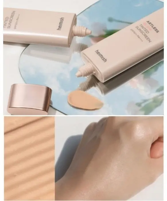 Heimish Artless Glow Tinted Sunscreen Shine Beige SPF50 основа под макияж для лица 40 мл купить,NaN