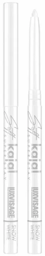 LUXVISAGE Soft kajal super stay карандаш-кайал белый snow white купить,NaN