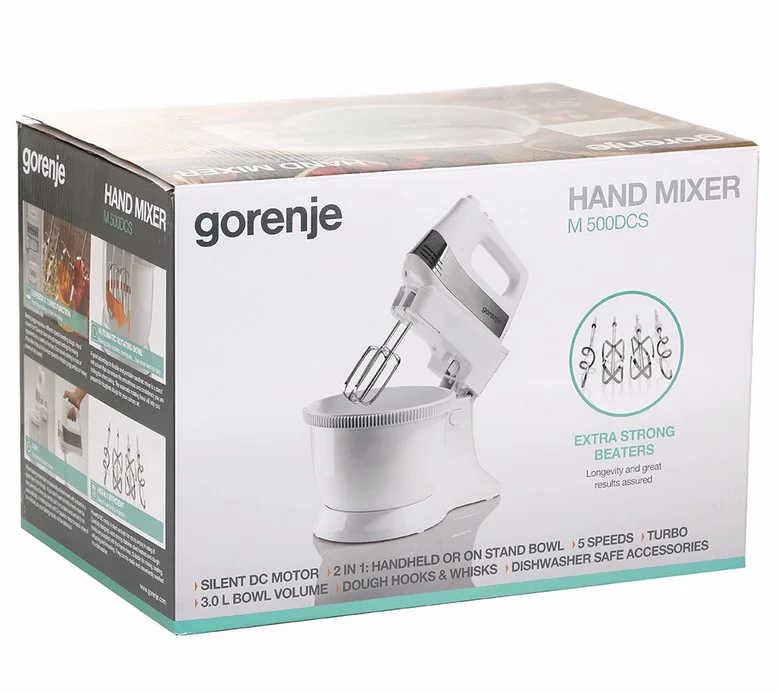 Миксер Gorenje M500DCS белый