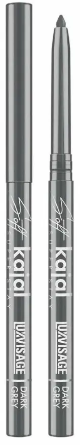 LUXVISAGE Soft kajal super stay карандаш-кайал серый dark grey купить,NaN
