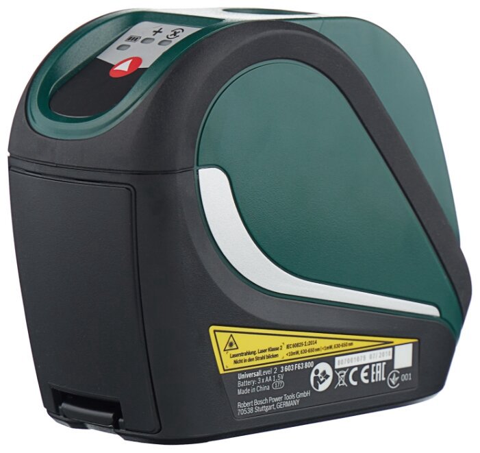 Лазерный нивелир Bosch UniversalLevel 2 Set 0603663801 зеленый