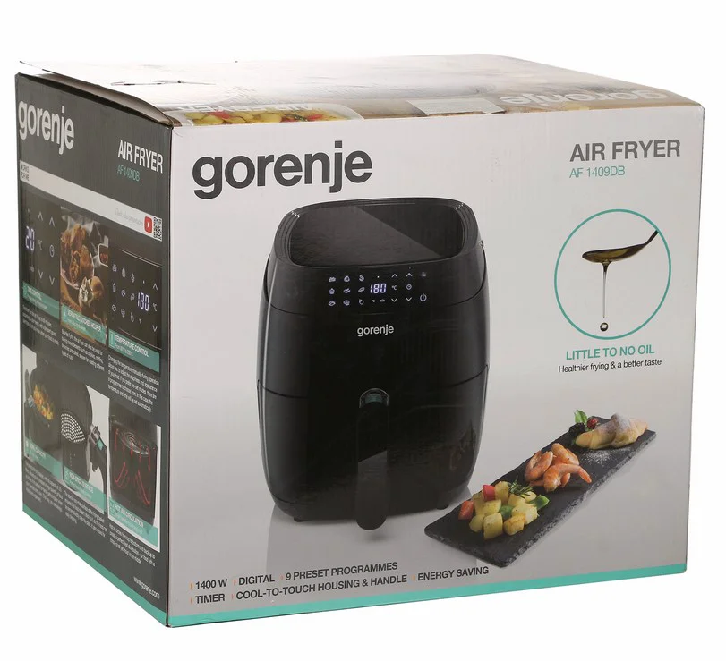 Аэрогриль Gorenje AF1409DB чёрный