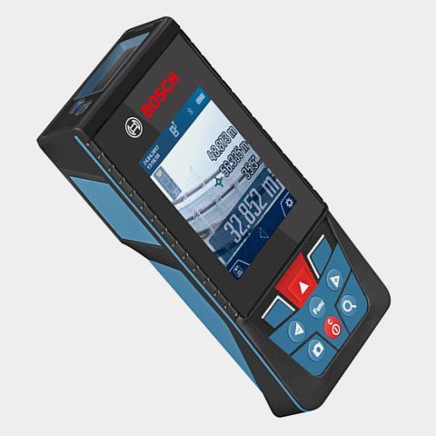 Лазерный дальномер Bosch GLM 120 C 0601072F00 синий купить,NaN