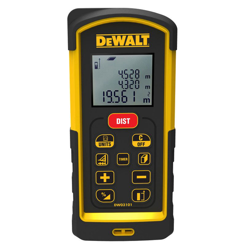 Дальномер лазерный DeWalt DW033 30 м купить,43380