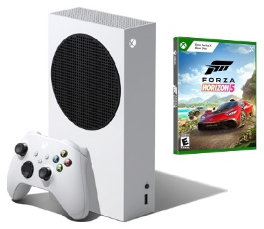 Игровая приставка Microsoft Xbox Series S White + Forza Horizon 5